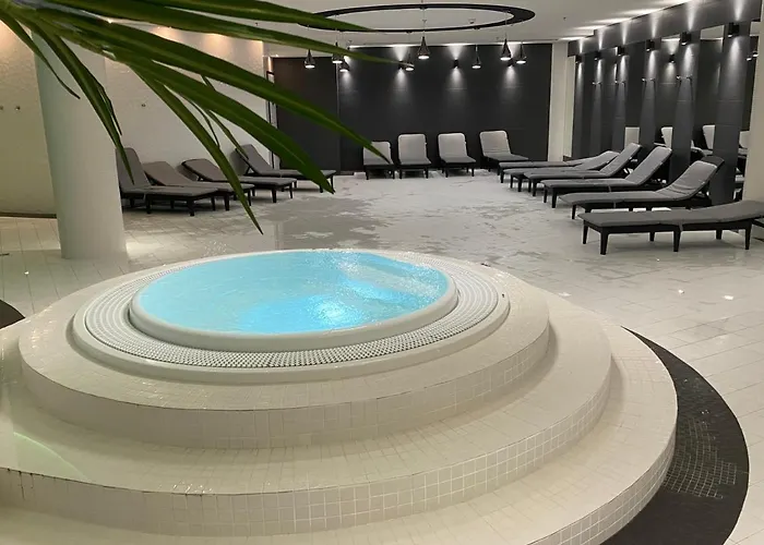 Lägenhet Hanza Tower High Floor Swimming Pool &